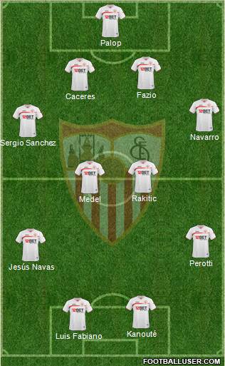 Sevilla F.C., S.A.D. Formation 2011
