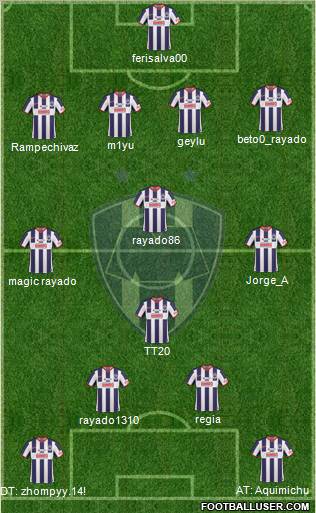 Club de Fútbol Monterrey Formation 2011