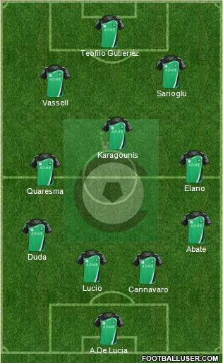 KSV Cercle Brugge Formation 2011