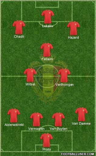 Belgium Formation 2011