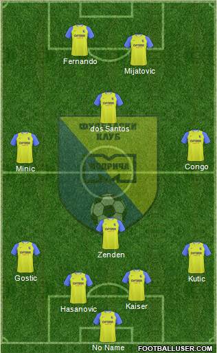 FK Modrica Maxima Formation 2011
