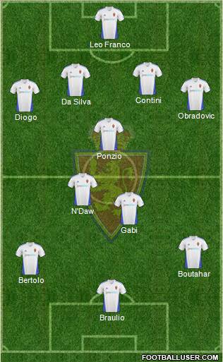 R. Zaragoza S.A.D. Formation 2011