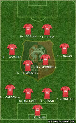 Stade Rennais Football Club Formation 2011