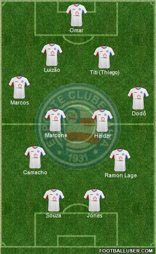 EC Bahia Formation 2011