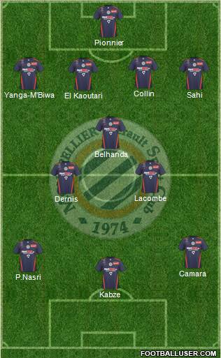 Montpellier Hérault Sport Club Formation 2011