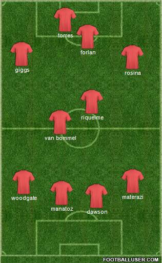 Pro Evolution Soccer Team Formation 2011