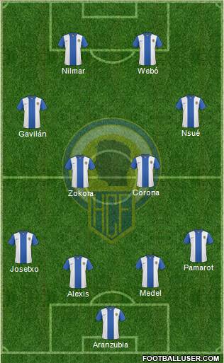 Hércules C.F., S.A.D. Formation 2011