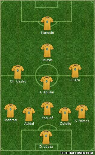 Cambridge United Formation 2011