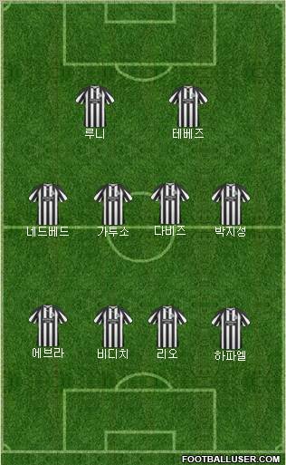 Newcastle United Formation 2011