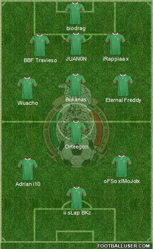 Mexico Formation 2011