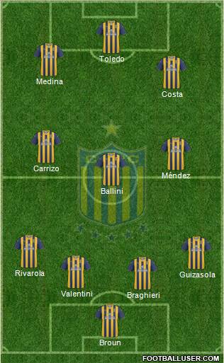 Rosario Central Formation 2011