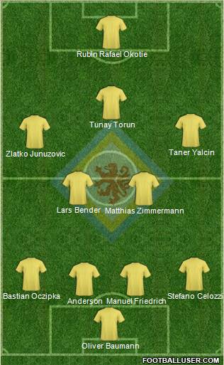 Braunschweiger TSV Eintracht Formation 2011