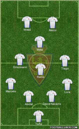R. Zaragoza S.A.D. Formation 2011