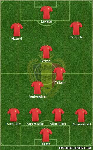 Belgium Formation 2011