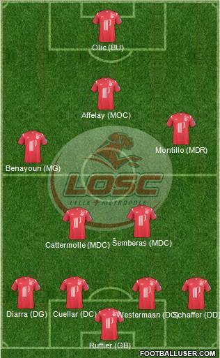 LOSC Lille Métropole Formation 2011