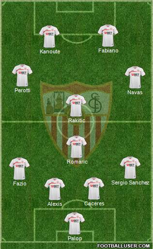 Sevilla F.C., S.A.D. Formation 2011