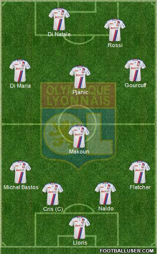 Olympique Lyonnais Formation 2011