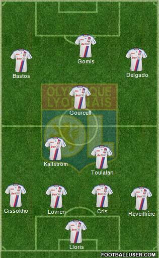 Olympique Lyonnais Formation 2011