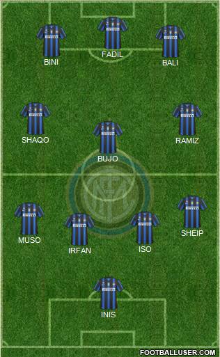 F.C. Internazionale Formation 2011