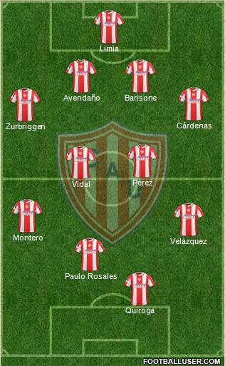 Unión de Santa Fe Formation 2011