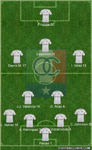 CD Once Caldas Formation 2011