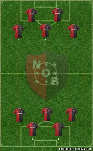 Newell's Old Boys football formation