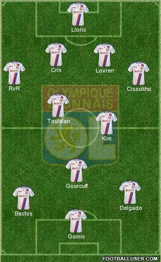 Olympique Lyonnais Formation 2011