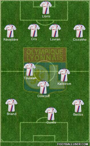 Olympique Lyonnais Formation 2011