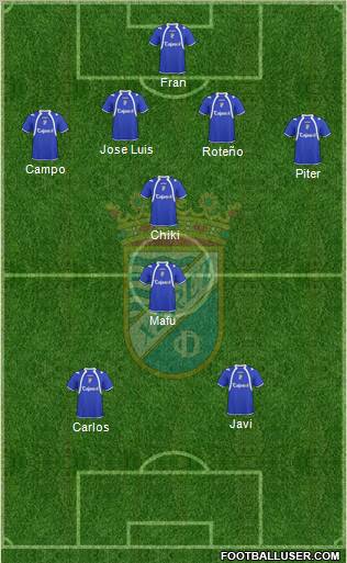 Xerez C.D., S.A.D. Formation 2011