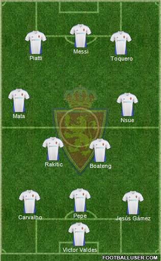 R. Zaragoza S.A.D. Formation 2011