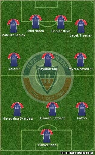 HFC Haarlem Formation 2011