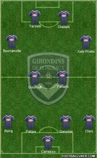 FC Girondins de Bordeaux Formation 2011