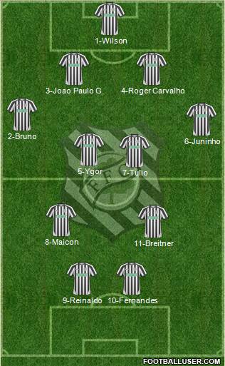 Figueirense FC Formation 2011