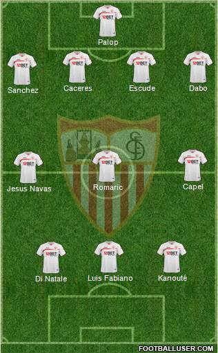 Sevilla F.C., S.A.D. Formation 2011