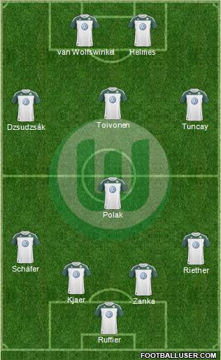 VfL Wolfsburg Formation 2011
