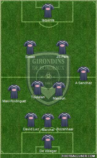 FC Girondins de Bordeaux Formation 2011