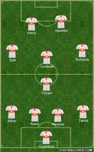 New York Red Bulls Formation 2011