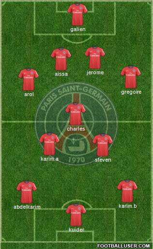 Paris Saint-Germain Formation 2011