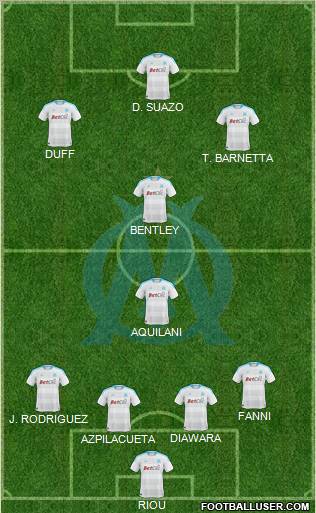 Olympique de Marseille Formation 2011
