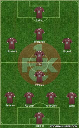 1.FC Kaiserslautern Formation 2011