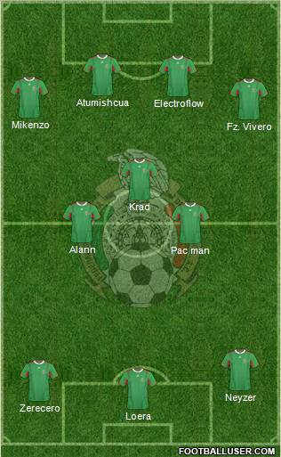 Mexico Formation 2011