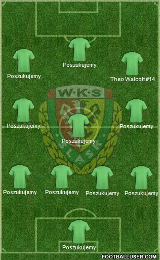 WKS Slask Wroclaw Formation 2011