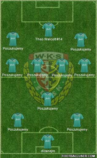 WKS Slask Wroclaw Formation 2011