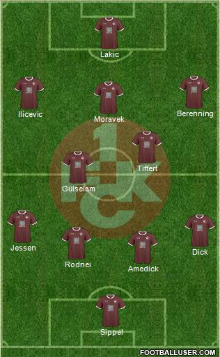 1.FC Kaiserslautern Formation 2011