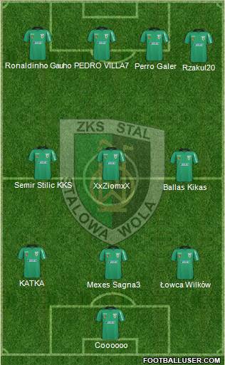 Stal Stalowa Wola Formation 2011