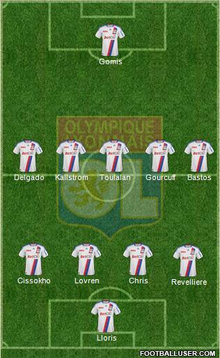 Olympique Lyonnais Formation 2011