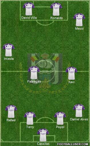 RSC Anderlecht Formation 2011