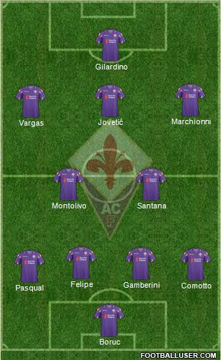 Fiorentina Formation 2011