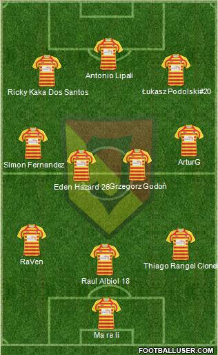 Jagiellonia Bialystok Formation 2011