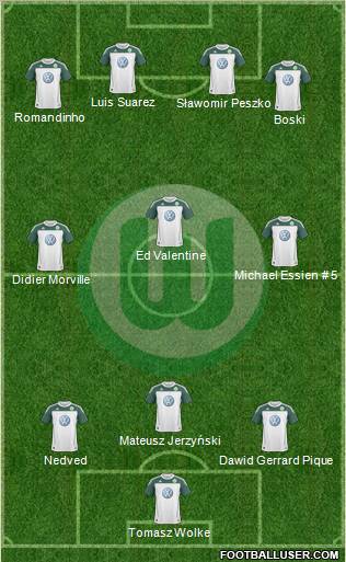 VfL Wolfsburg Formation 2011